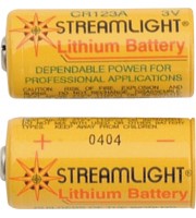 Streamlight Replacement 
Lithium Batteries