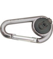 S&W CaraBeamer Clip Light. 
Titanium colored carabiner